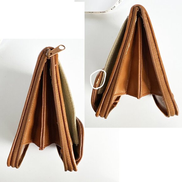 Vintage Adrienne Picard Leather Organizer Belt Bag All Weather Leather - Picture 8 of 8